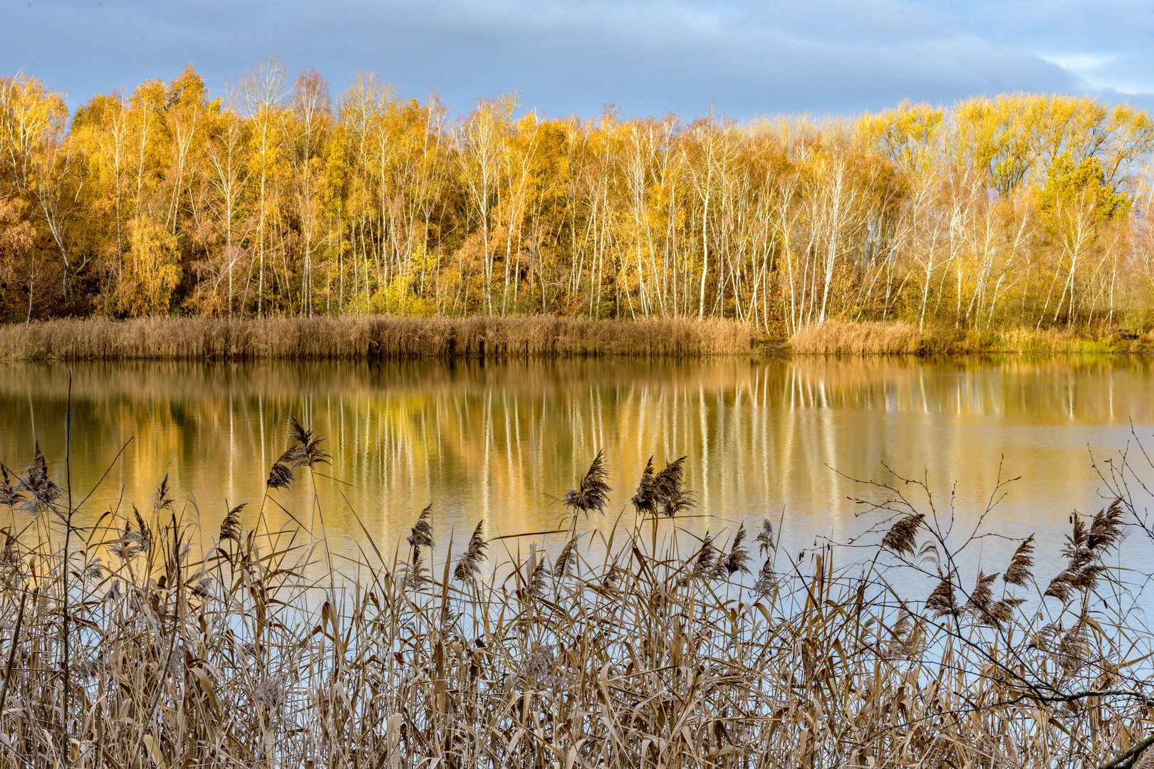 der Hainbergsee in Thüringen