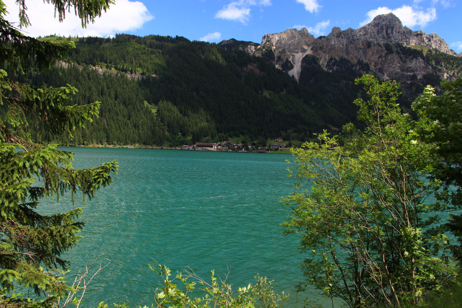 Der Haldensee im Tannheimer Tal (Österreich)