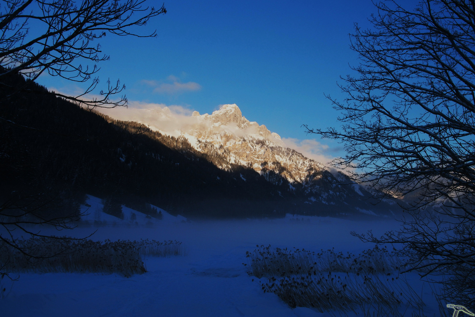 Der Haldensee im Winterlichen Kleid ...