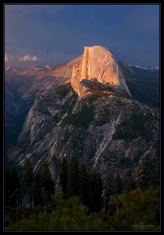 Der "Half Dome" im Yosemite-NP