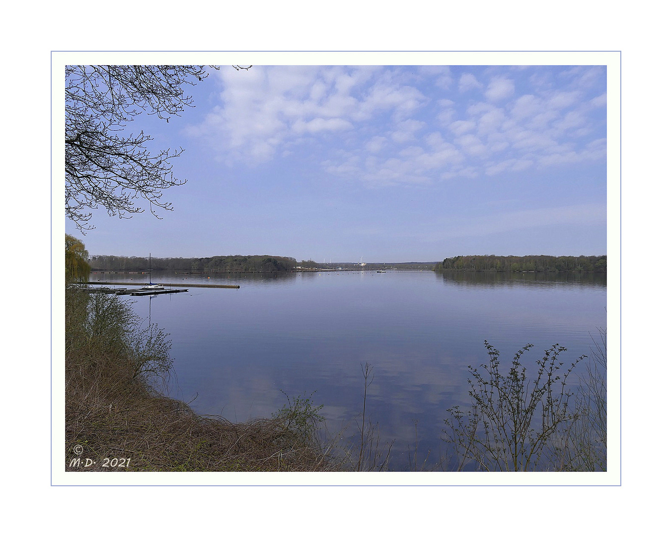 Der Halterner Stausee.