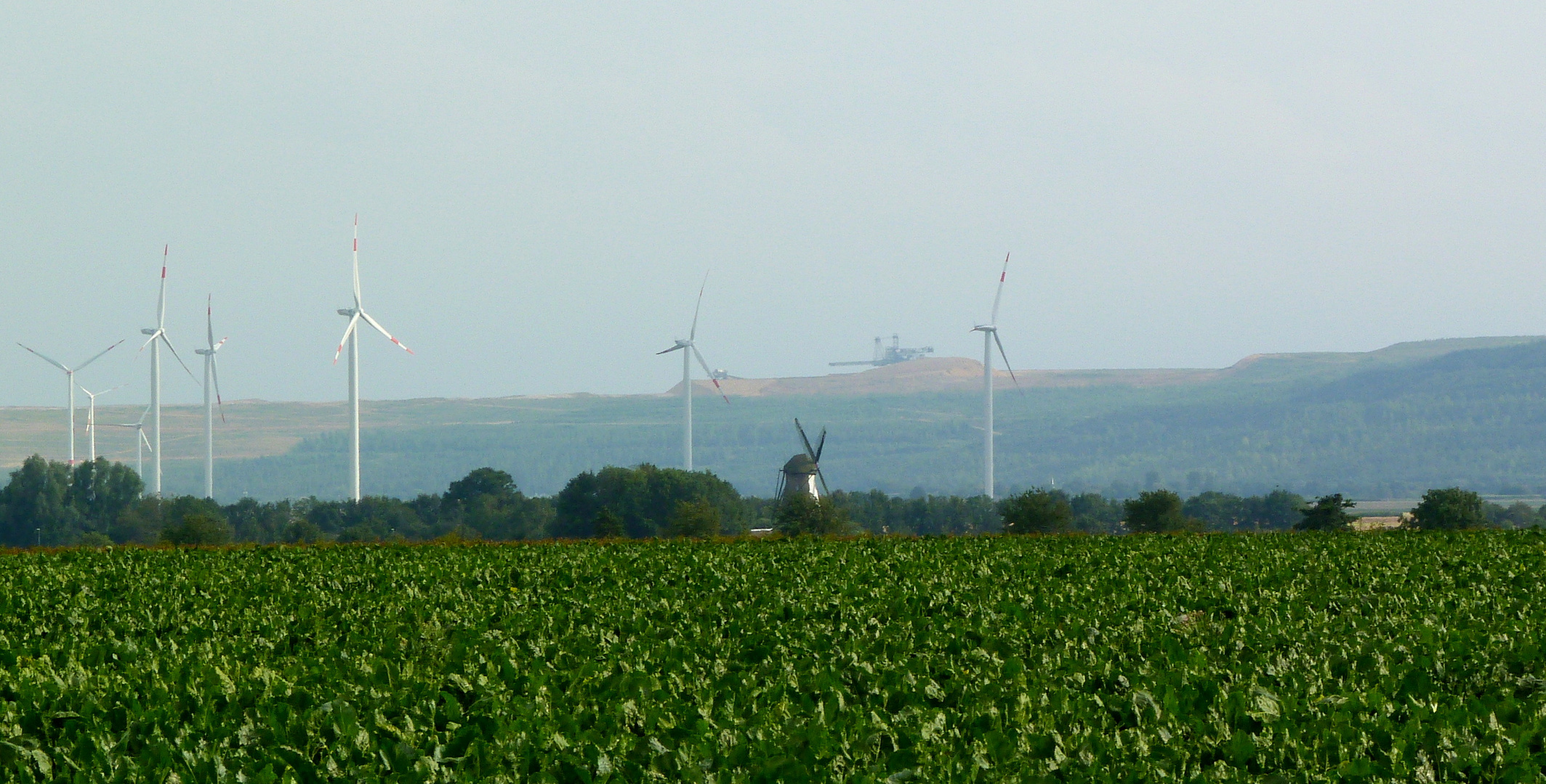 der Hambacher Tagebau...