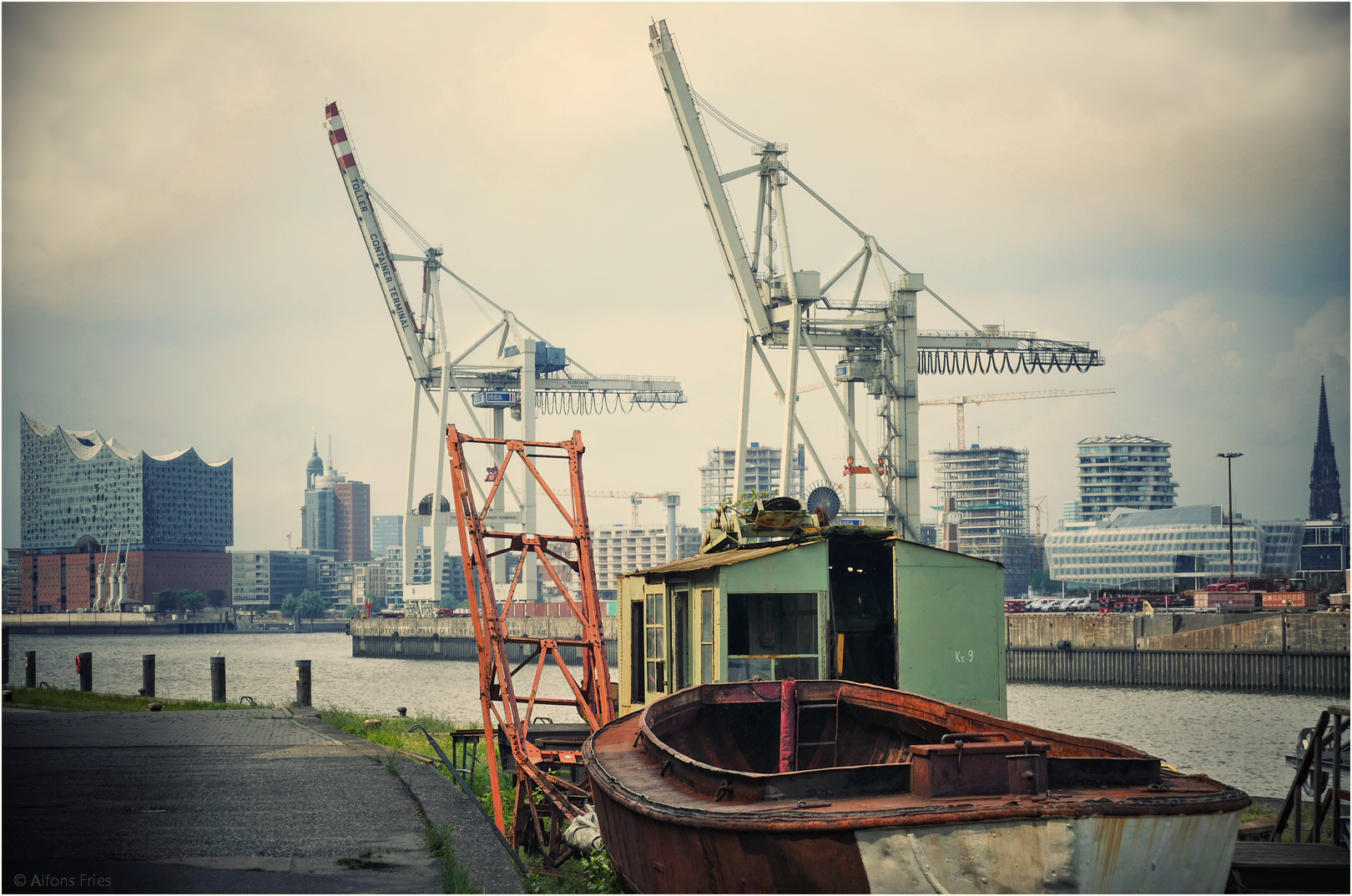 Der Hamburger Hafen