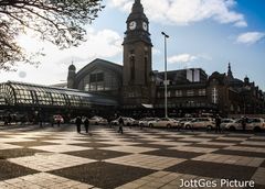 Der Hamburger Hauptbahnhof.