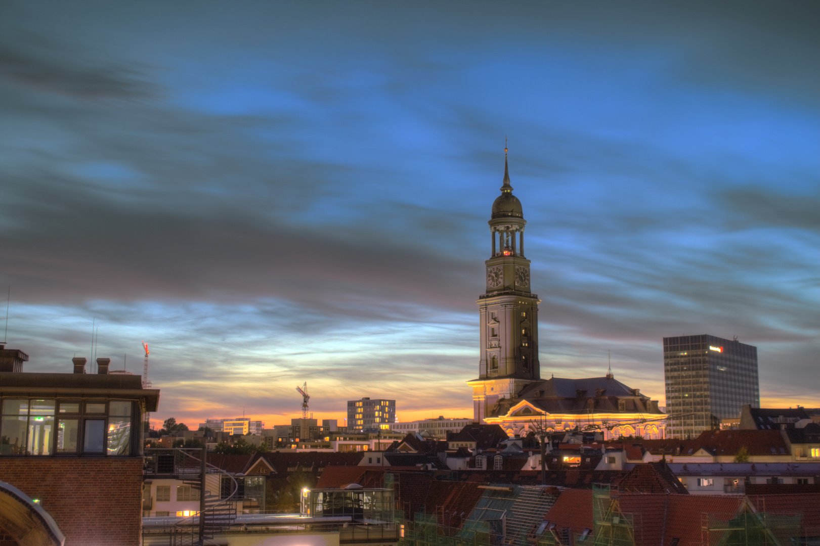 Der Hamburger Michel in HDR