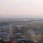 Der Han-Fluss, von der Villensiedlung Sannam-Dong gesehen