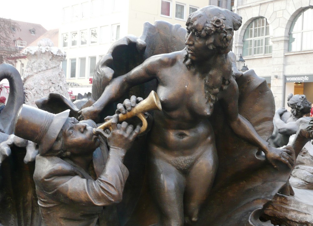 der hans-sachs brunnen