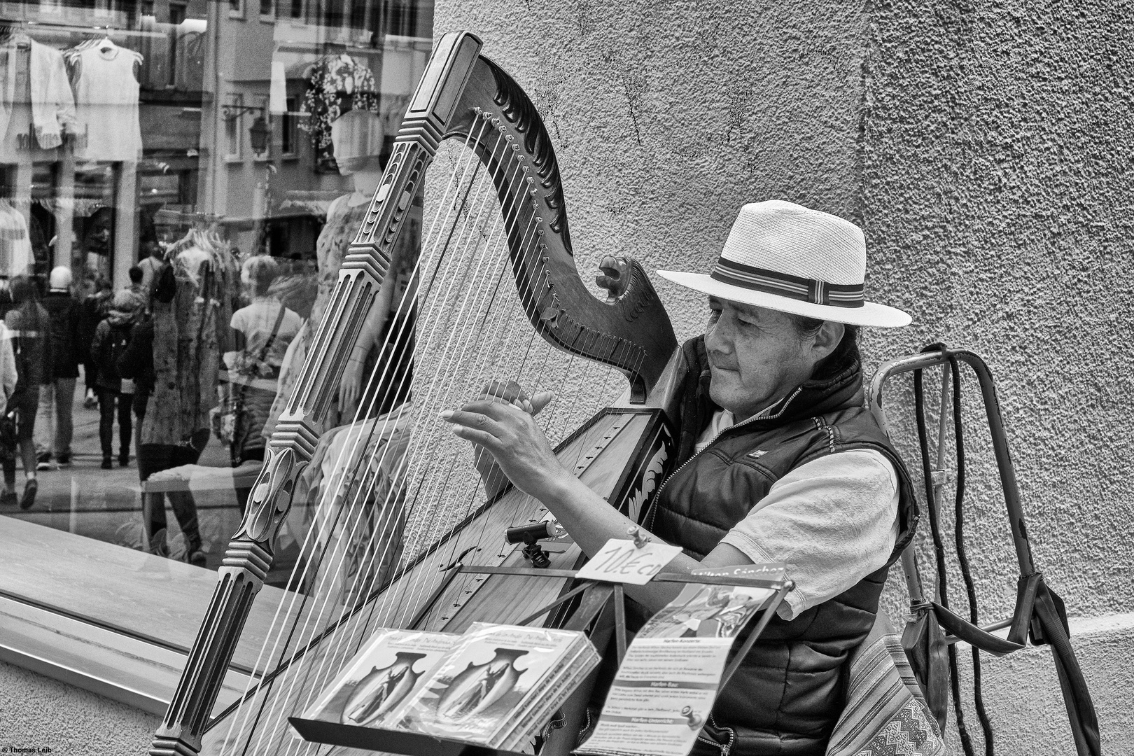 Der Harfespieler in Tübingen