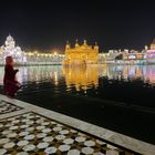 Der Harmandir Sahib in Amritsar. 