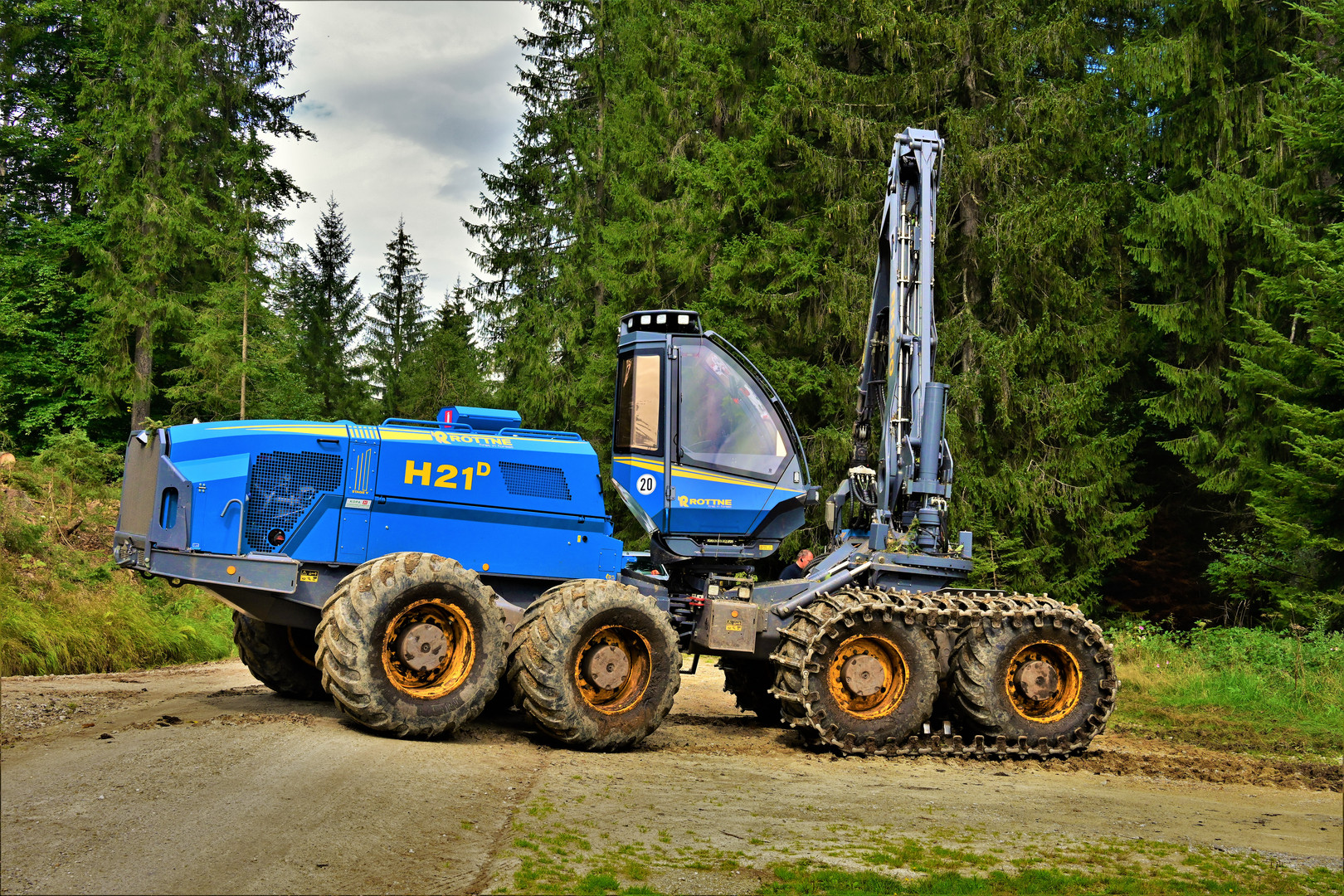 Der Harvester Foto & Bild diesel, fahrzeuge, technik Bilder auf