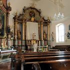 Der Hauptaltar der Kath. Kirche v. St. Gilgen