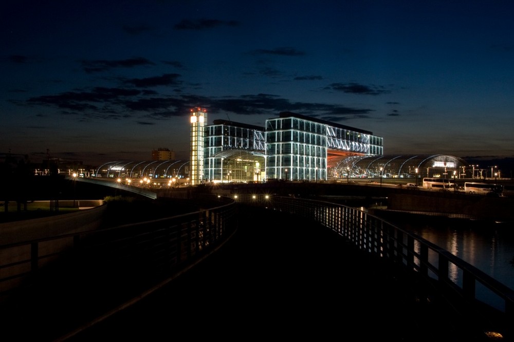 Der Hauptbahnhof in Berlin