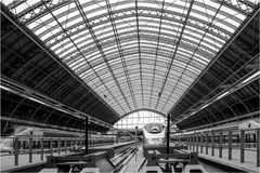 Der Hauptbahnhof in London