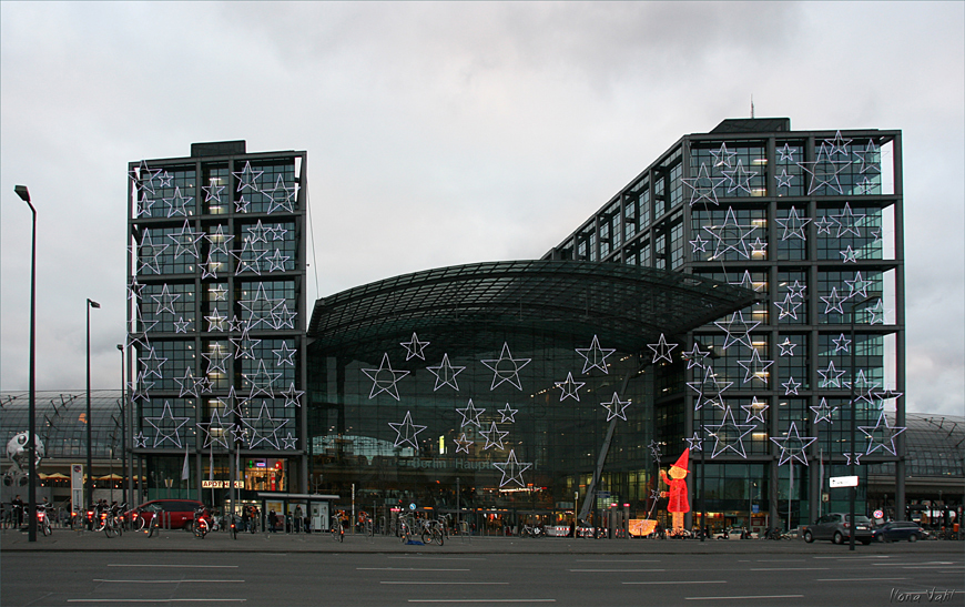 Der Hauptbahnhof in Weihnachtsstimmung