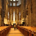 Der Hauptgang zum Hauptaltar im Dom zu Köln