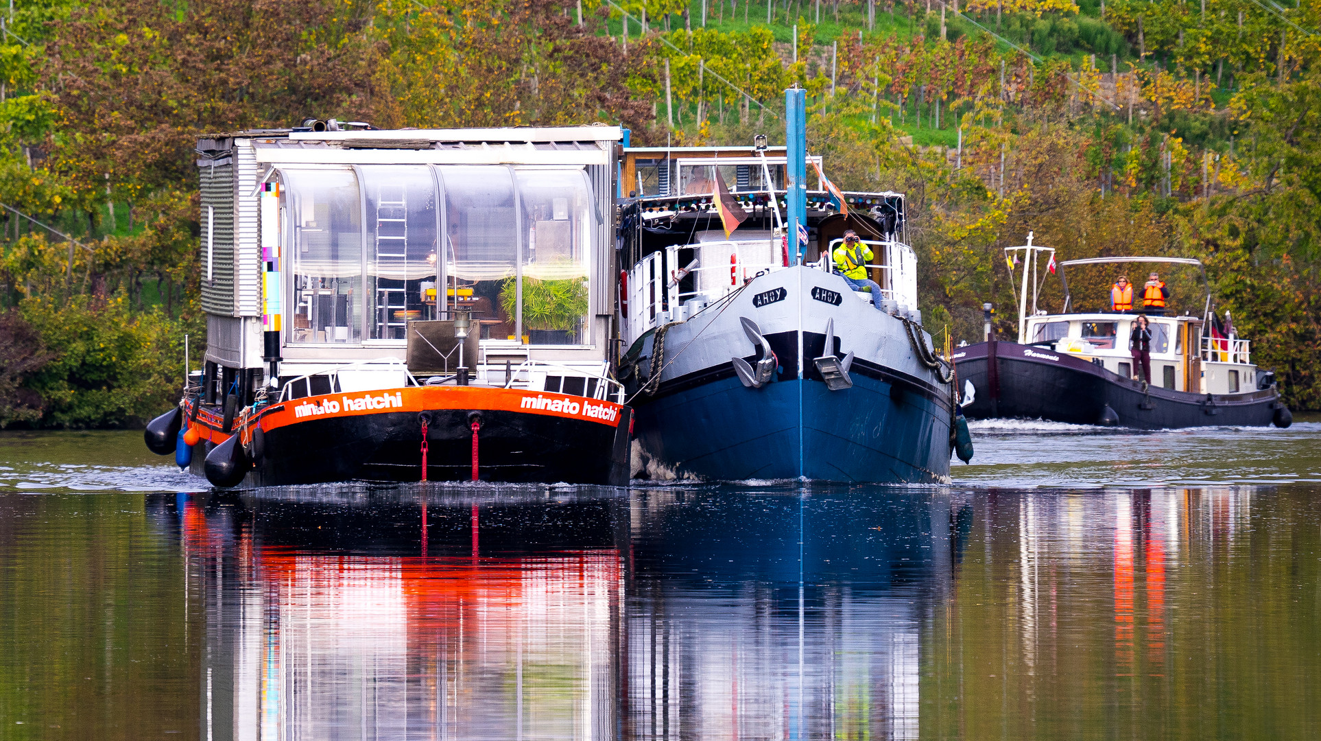 Der Hausboottransport nochmals