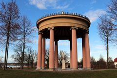 Der Hebetempel im Schloßgarten Neustrelitz