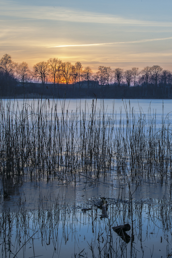 Der Hechtsee geht schlafen