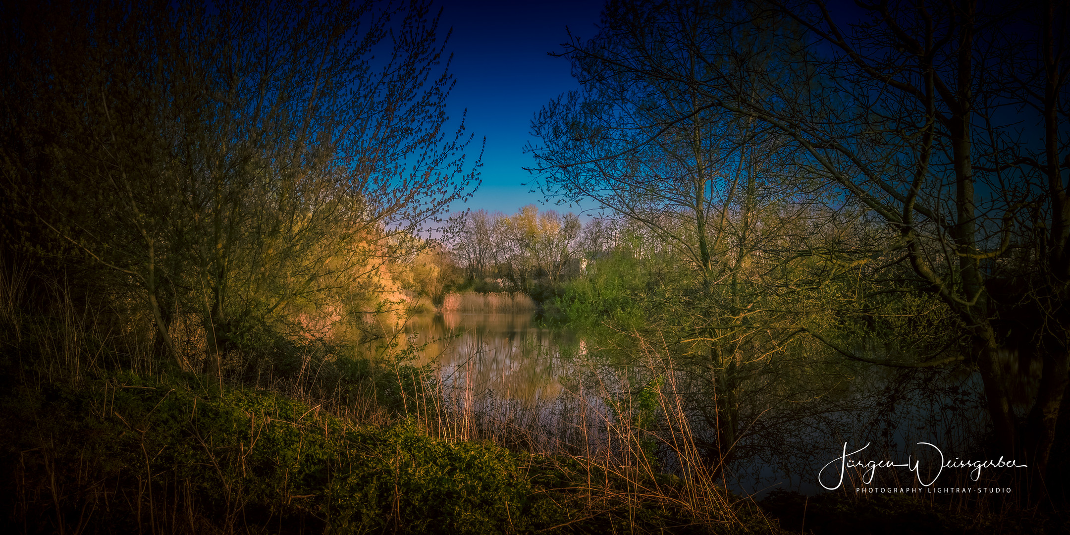 Der Heidesee in Karlsruhe-Neureut