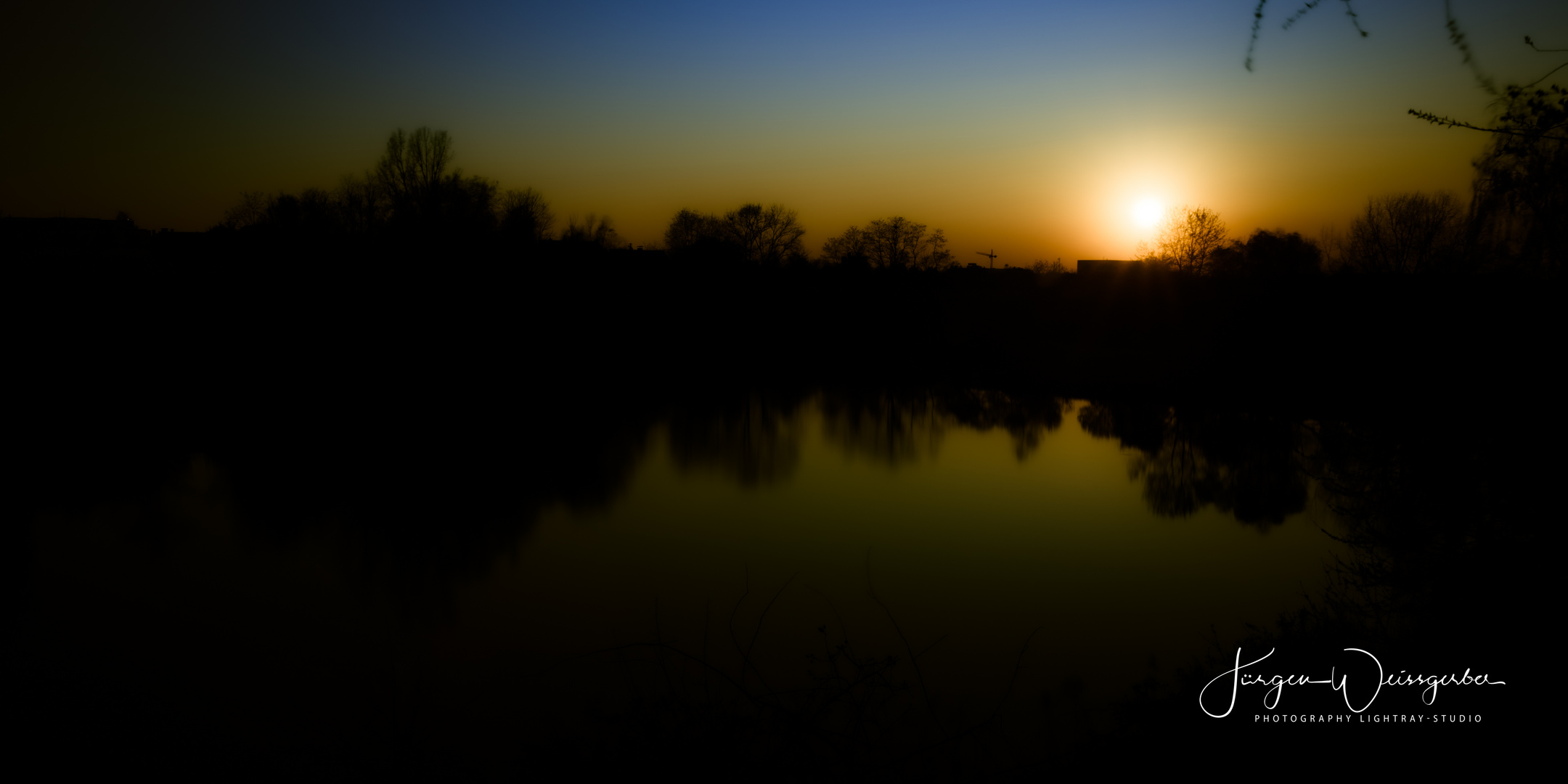 Der Heidesee in Karlsruhe-Neureut