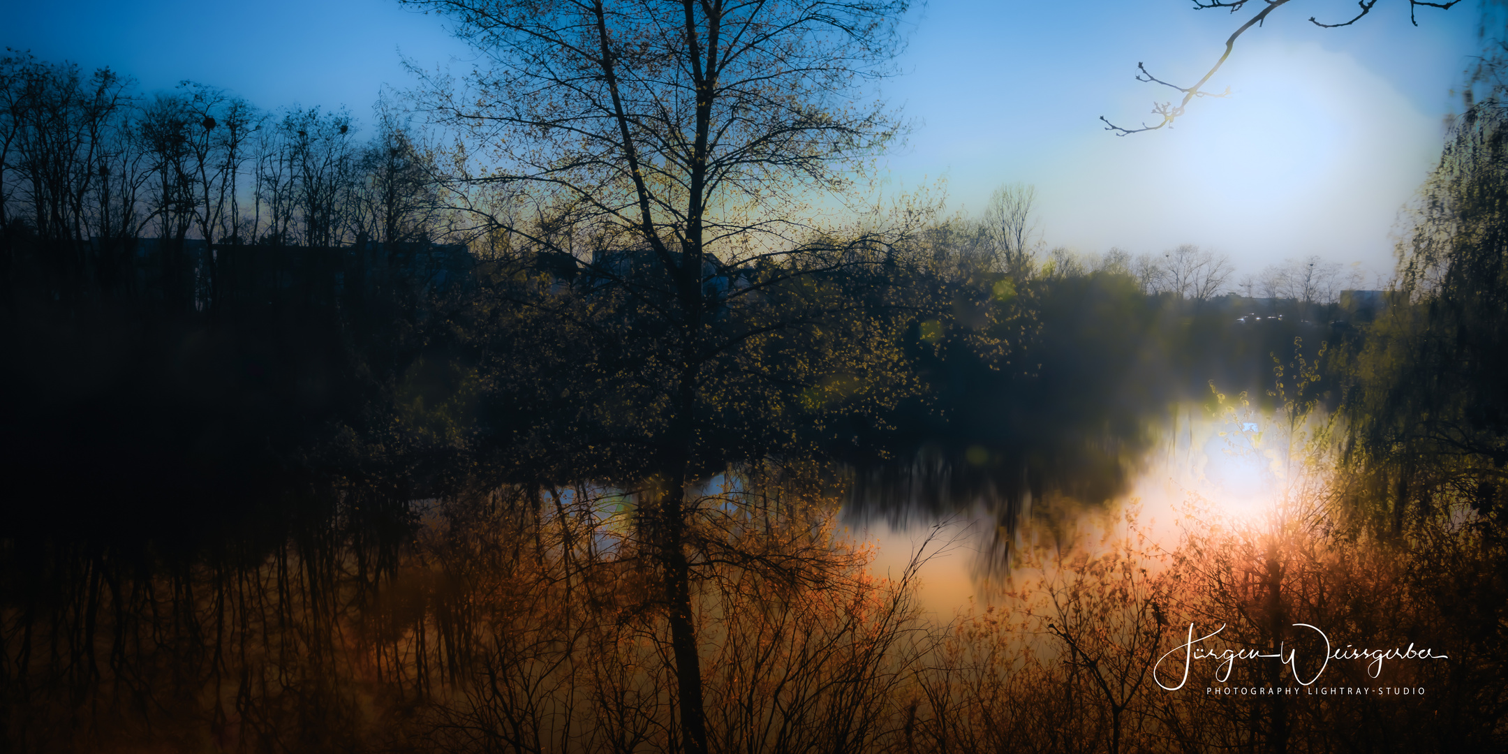 Der Heidesee in Karlsruhe-Neureut