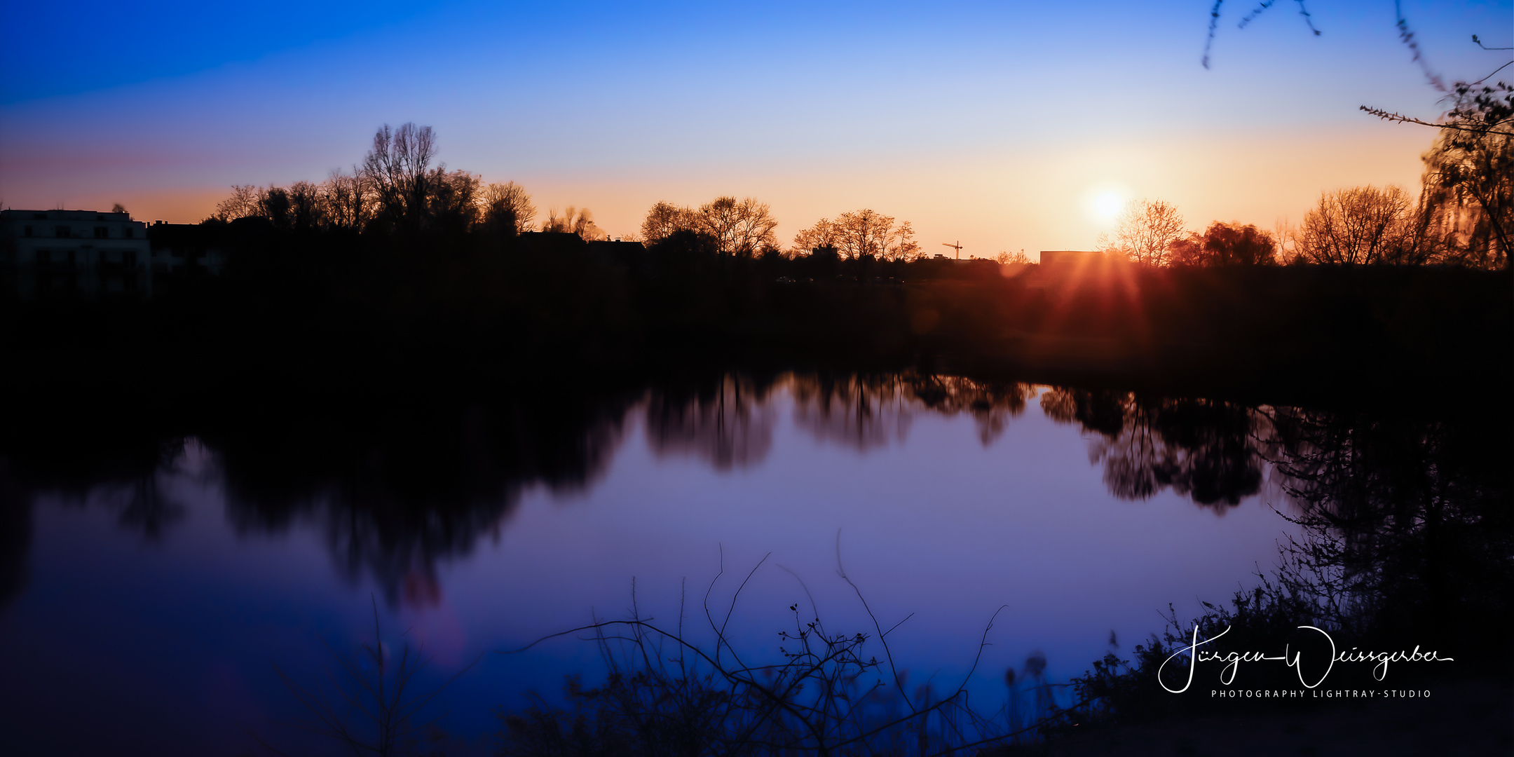 Der Heidesee in Karlsruhe-Neureut