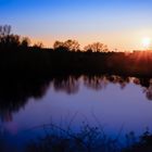 Der Heidesee in Karlsruhe-Neureut