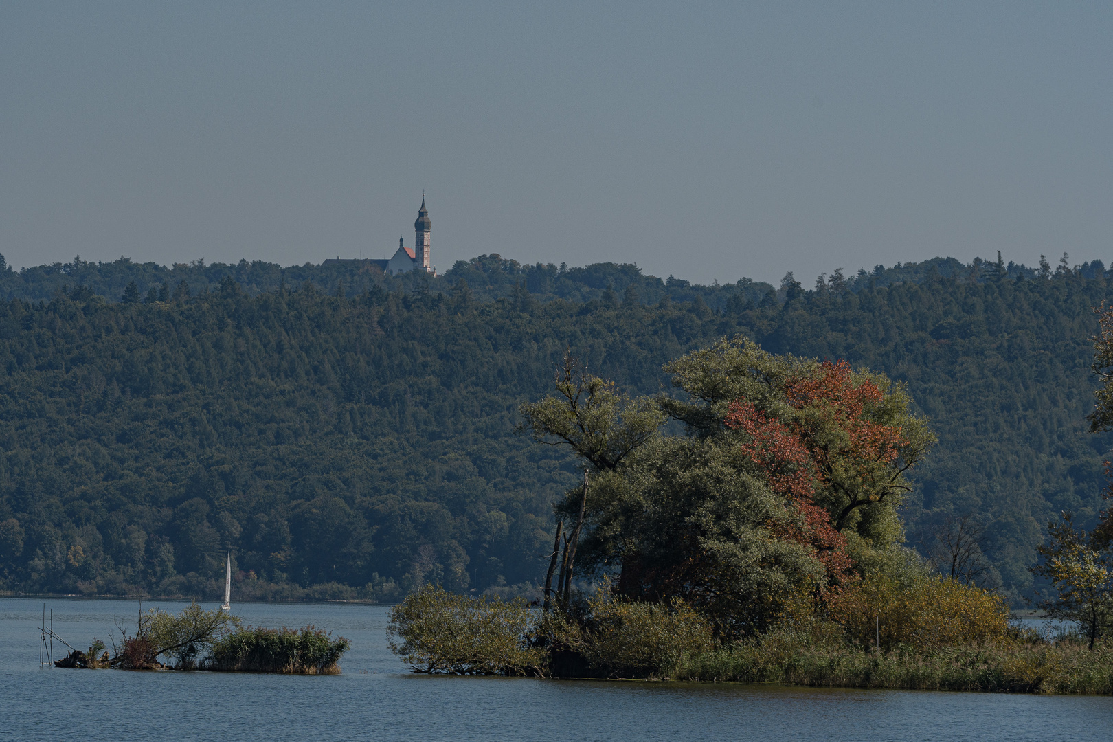 Der heilige Berg Andechs überm Ammersee