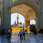 Der heilige Bezirk des Imam Reza in Mashhad - das grösste Heiligtum Irans