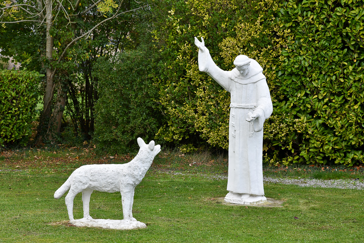 Der heilige Franziskus und der Wolf -Braives (B)