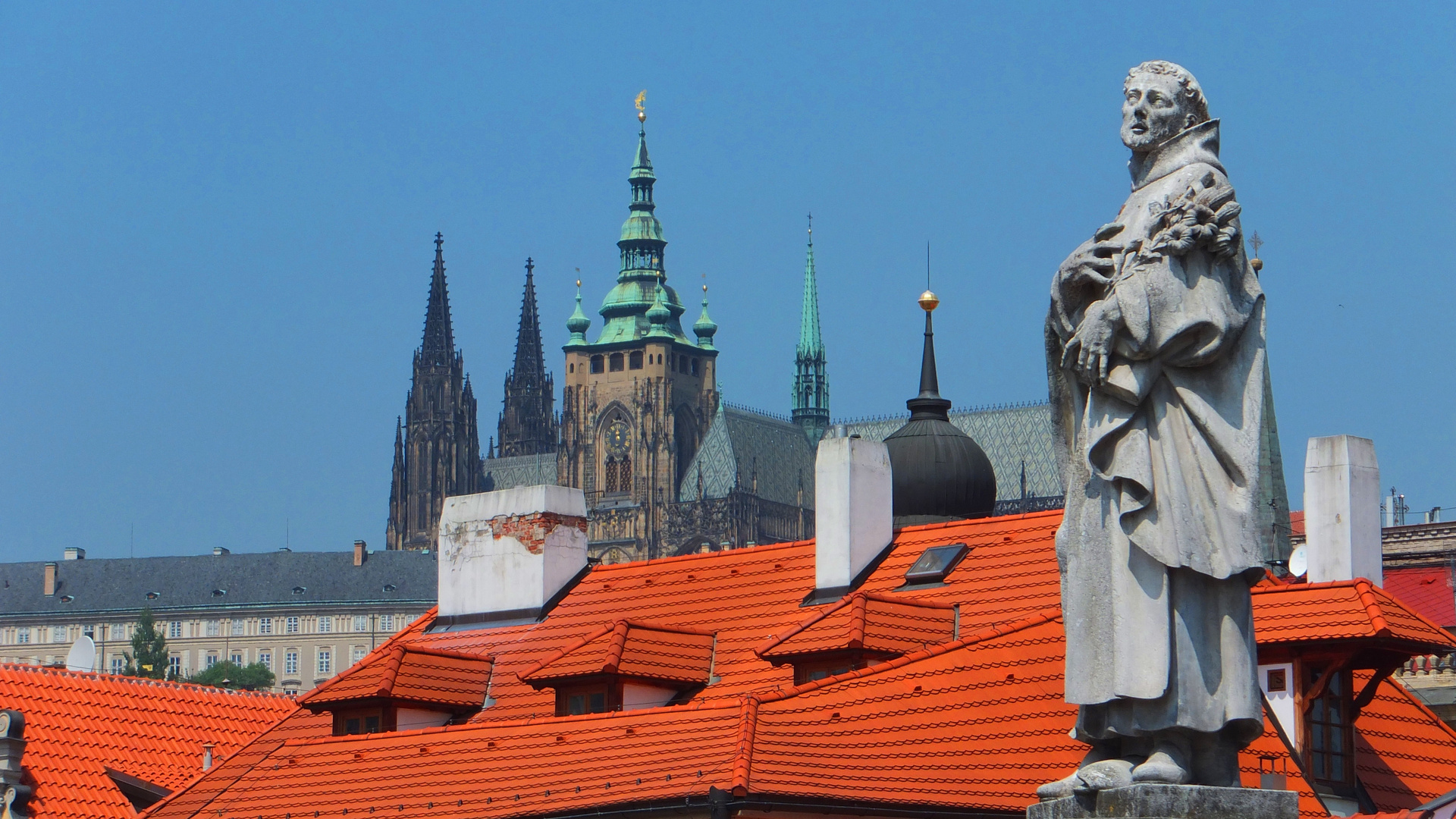 der Heilige Philip, Karlsbrücke in Prag