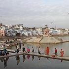 der heilige See in Pushkar