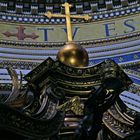 Der heilige Stuhl im Petersdom