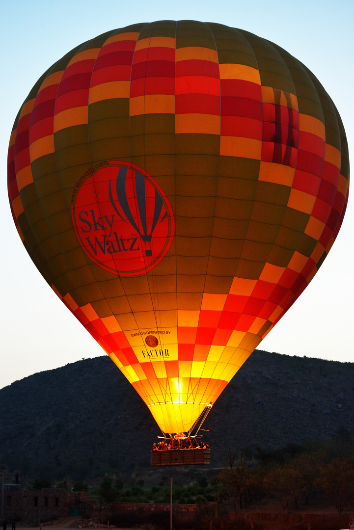 Der Heißluft-Ballon