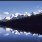 Der Herbert Lake in den kanad. Rockies