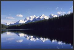Der Herbert Lake in den kanad. Rockies