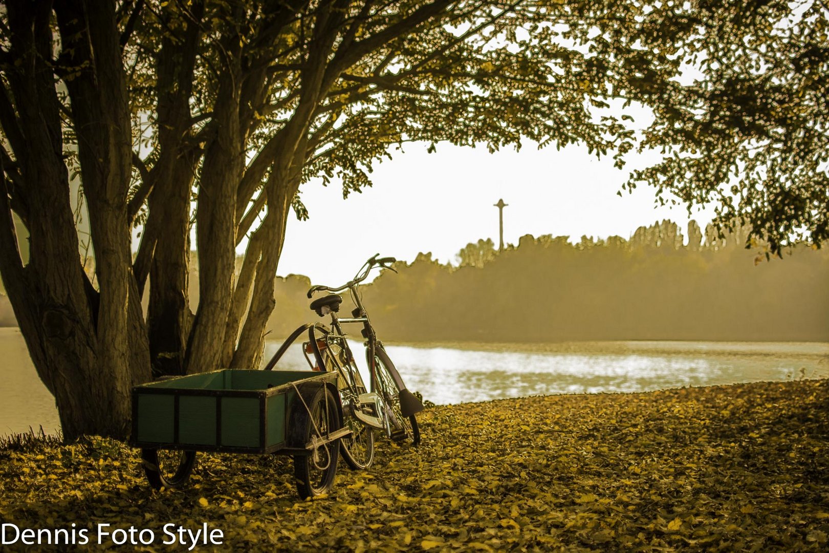 Der Herbst am See