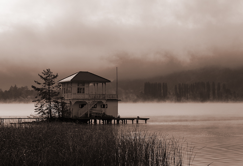 Der Herbst am See