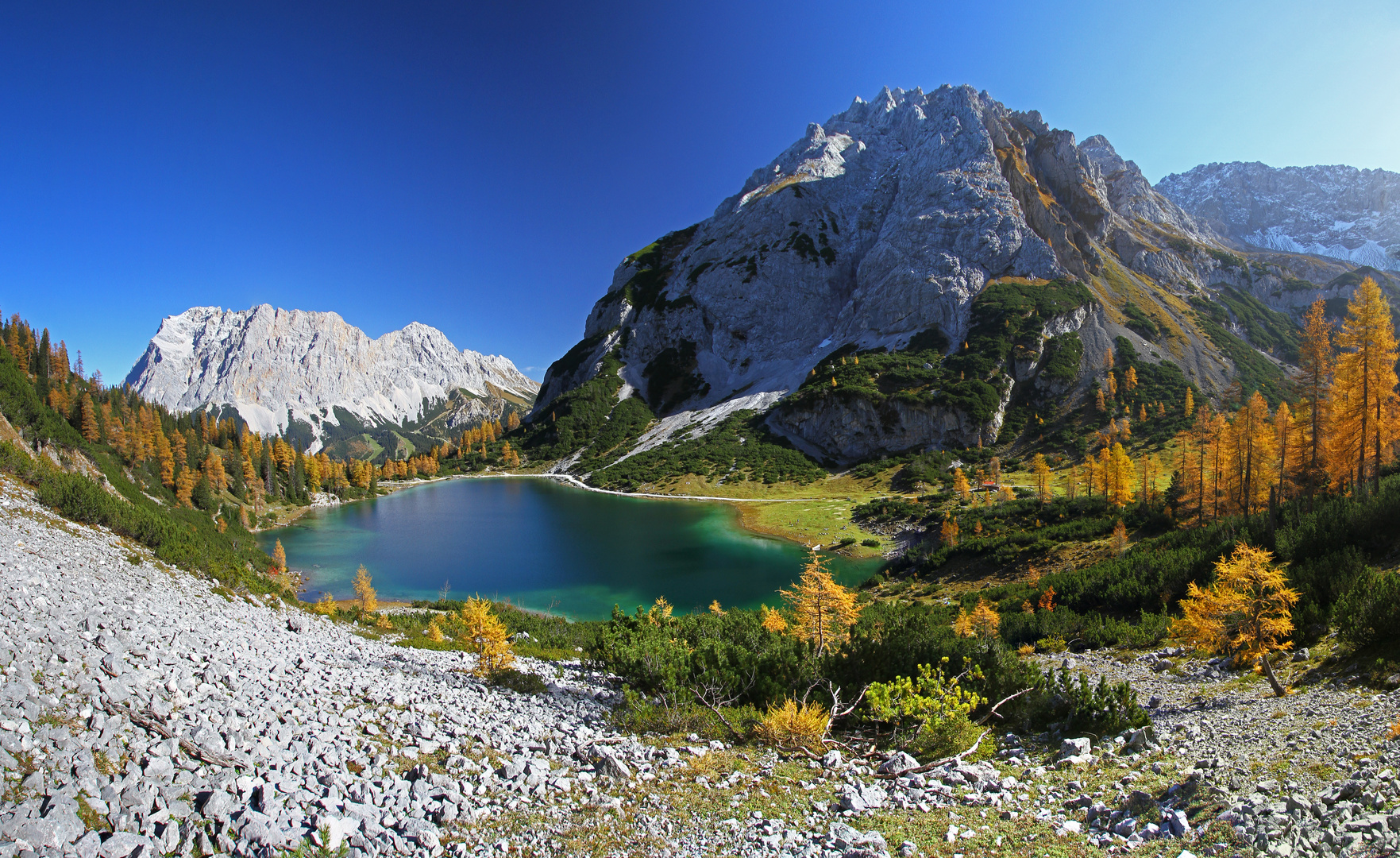 Der Herbst am Seebensee