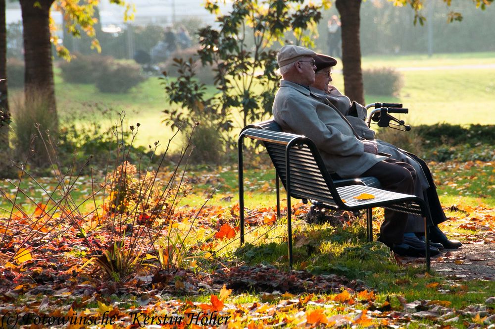 ...der Herbst des Lebens... Foto & Bild erwachsene, menschen im alter