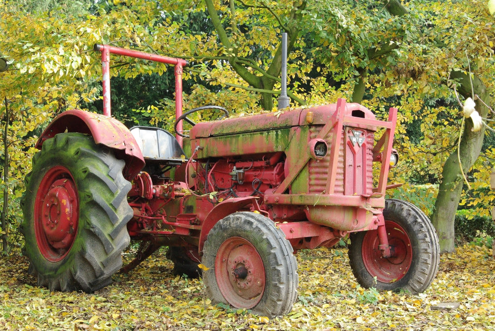 Der Herbst des ("Traktor")-Lebens