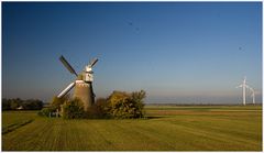 Der Herbst, die Krähen und die Mühle