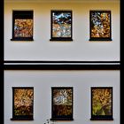 Der Herbst in den Fenstern von Heiligenstadt