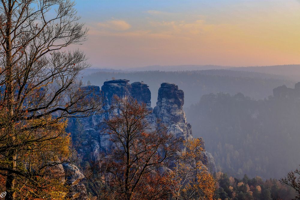 der Herbst in der sächsischen Schweiz