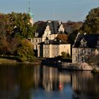 Der Herbst ist an der Glienicker Lake, Potsdam, angekommen.
