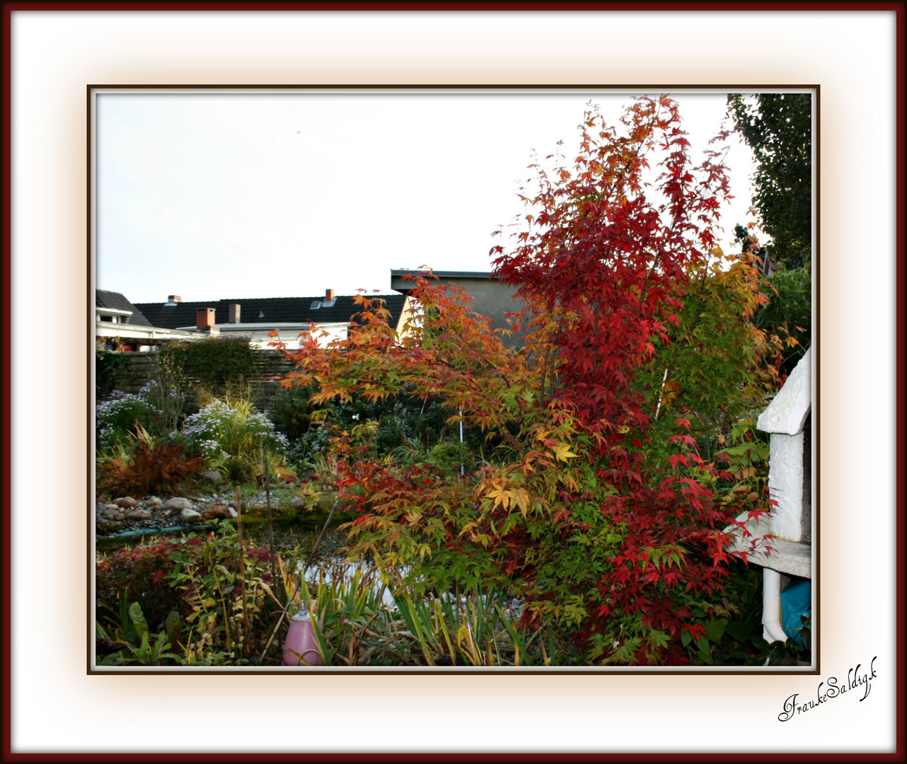 der Herbst ist im Garten eingezogen