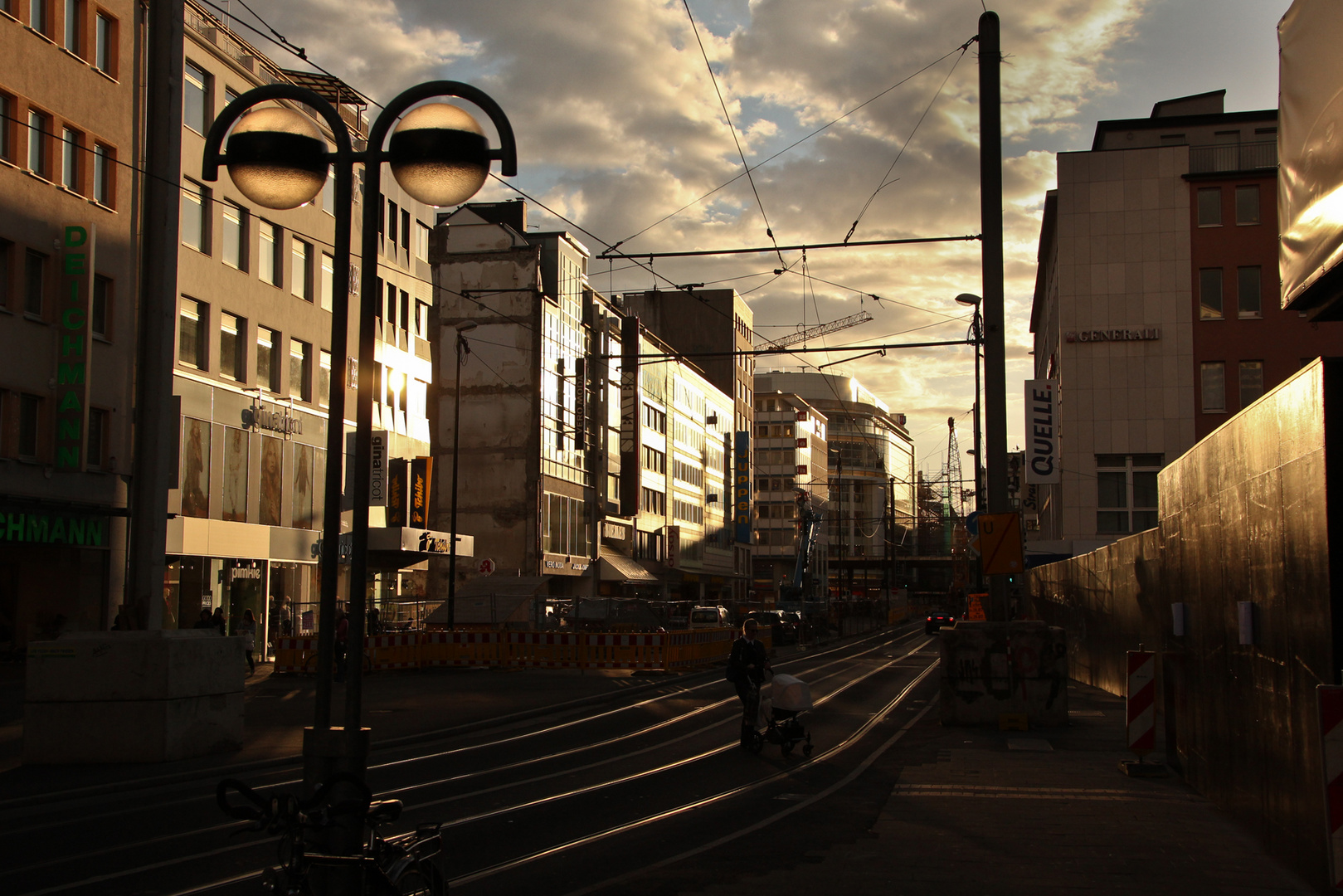 Der Herbst kommt in die Stadt