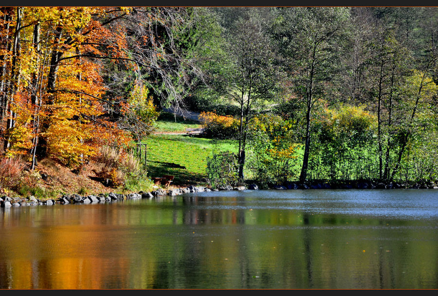 der Herbst malt....