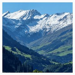 Der herbstliche Blick richtung Vrin