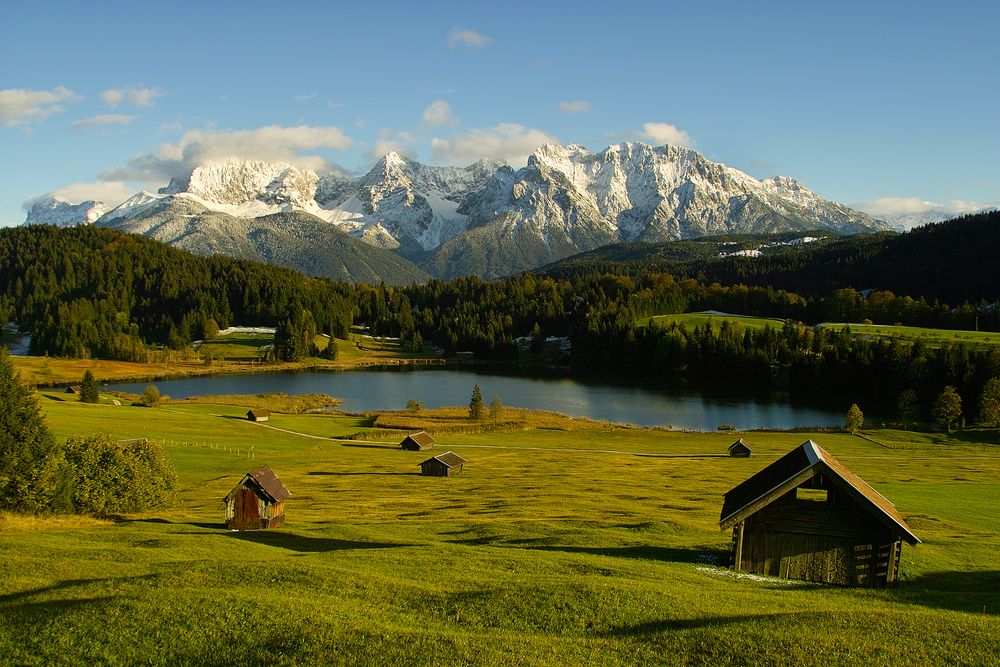 Der herbstliche Geroldsee